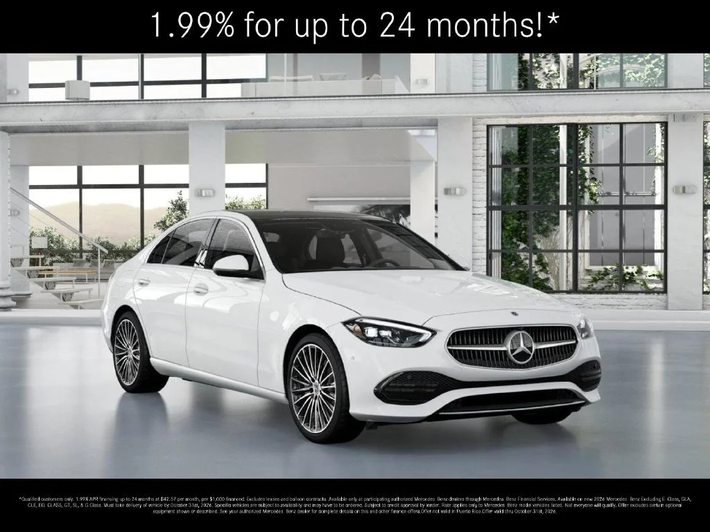 New 2026 Polar White Mercedes-Benz C 300 image 52