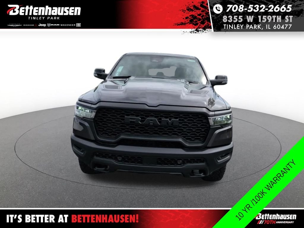New 2026 Granite Crystal Metallic Clear-Coat Exterior Paint RAM Rebel image 11