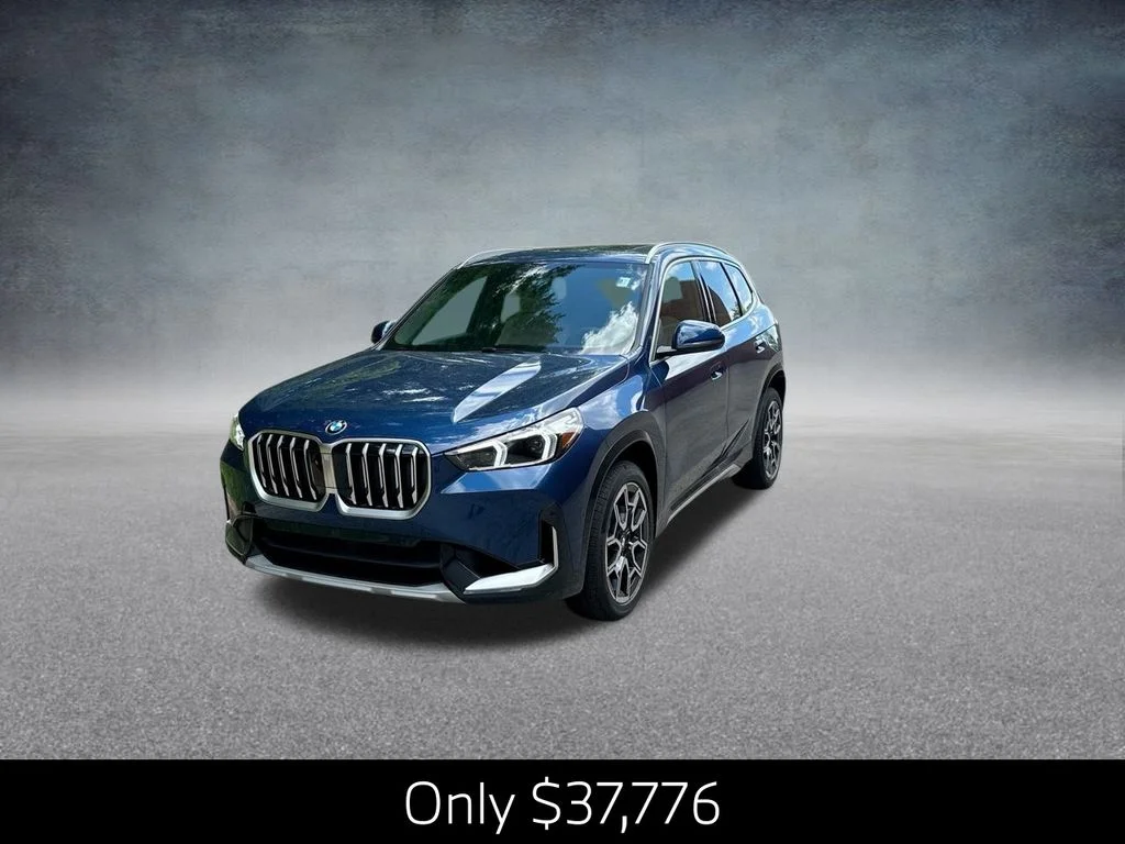 Certified Used 2025 Blue BMW xDrive28i image 4