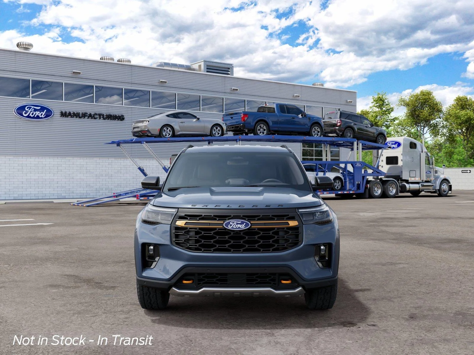 New 2027 Vapor Blue Metallic Ford Tremor® image 7