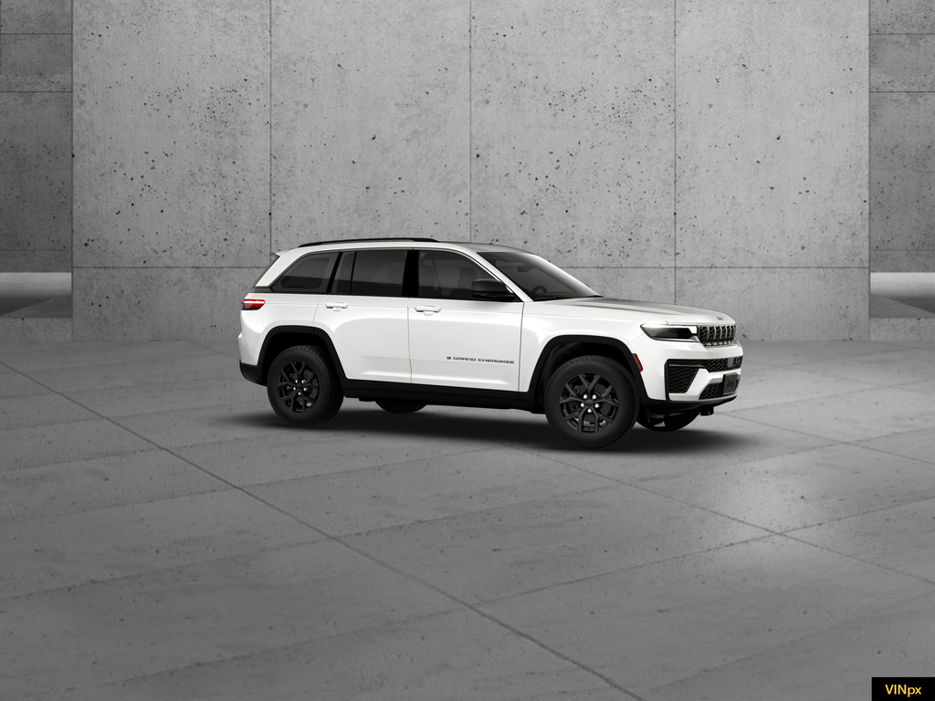 New 2026 Bright White Clear-Coat Exterior Paint Jeep Laredo Altitude image 9