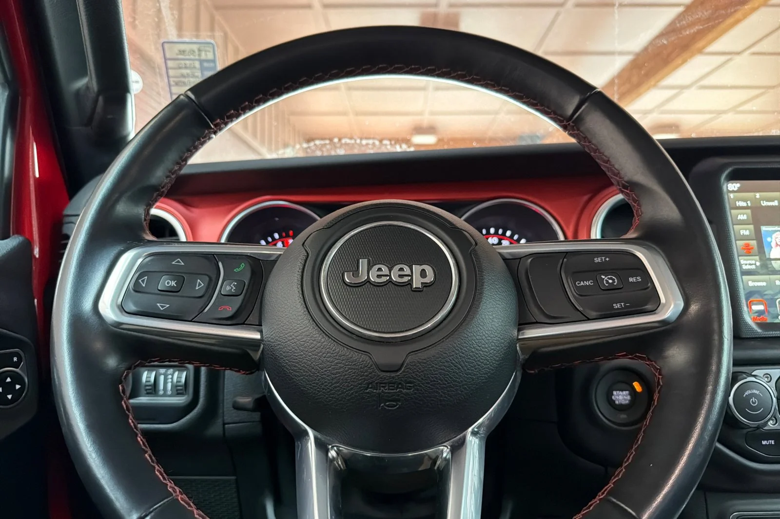 Used 2020 Firecracker Red Clearcoat Jeep Rubicon image 31