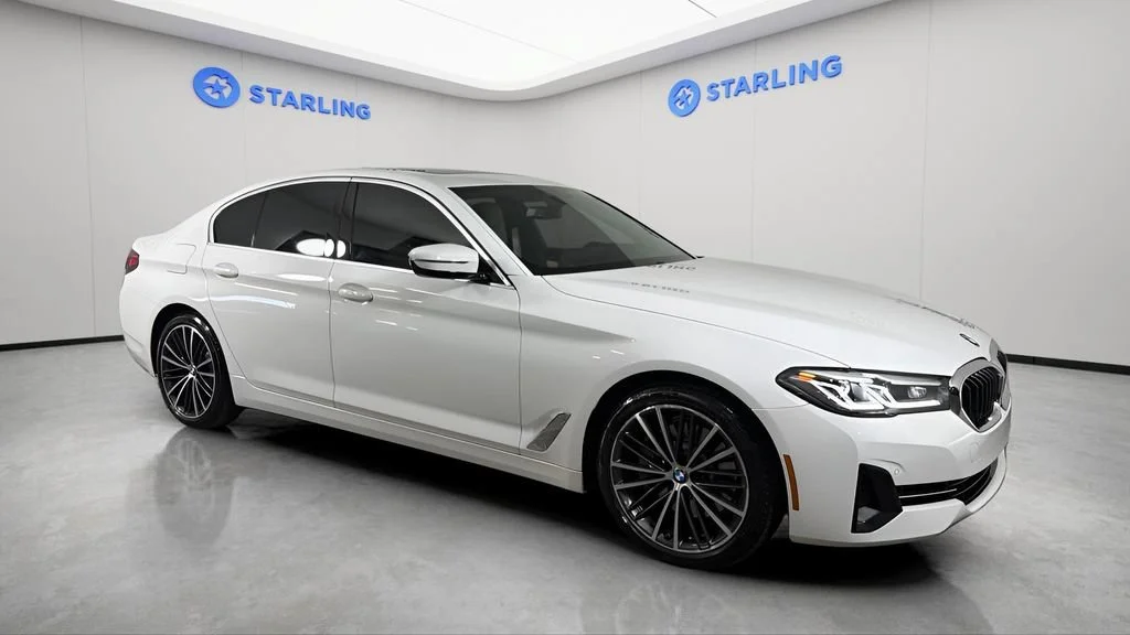 Used 2021 White BMW 530i image 12