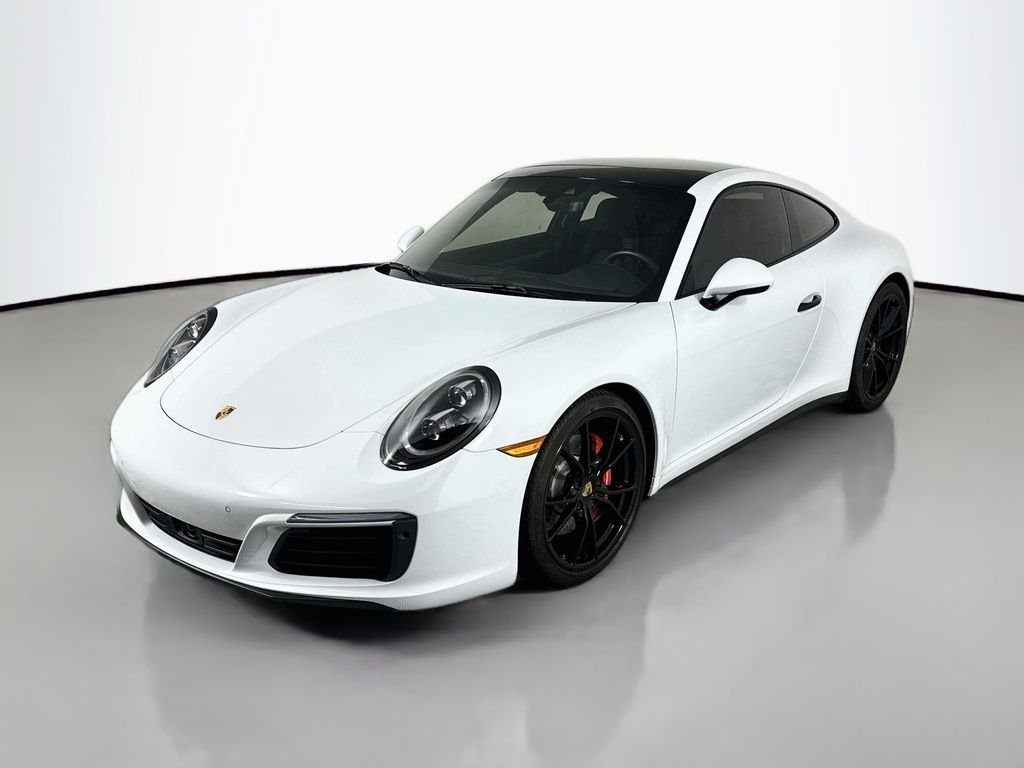 Certified Used 2018 White Porsche Carrera 4S image 1