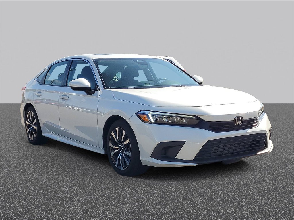 Certified Used 2024 Platinum White Pearl Honda 1.5T 4D EX image 4