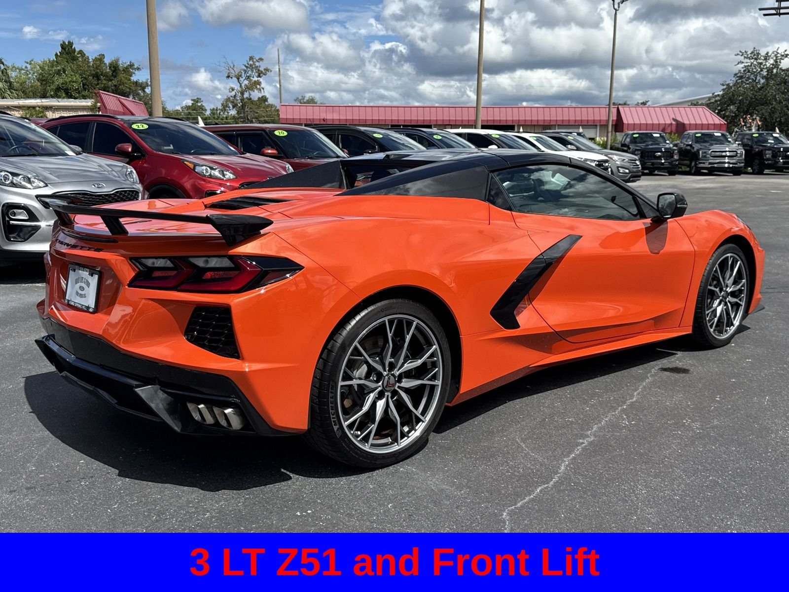 Used 2025 Sebring Orange Tintcoat Chevrolet Stingray image 5