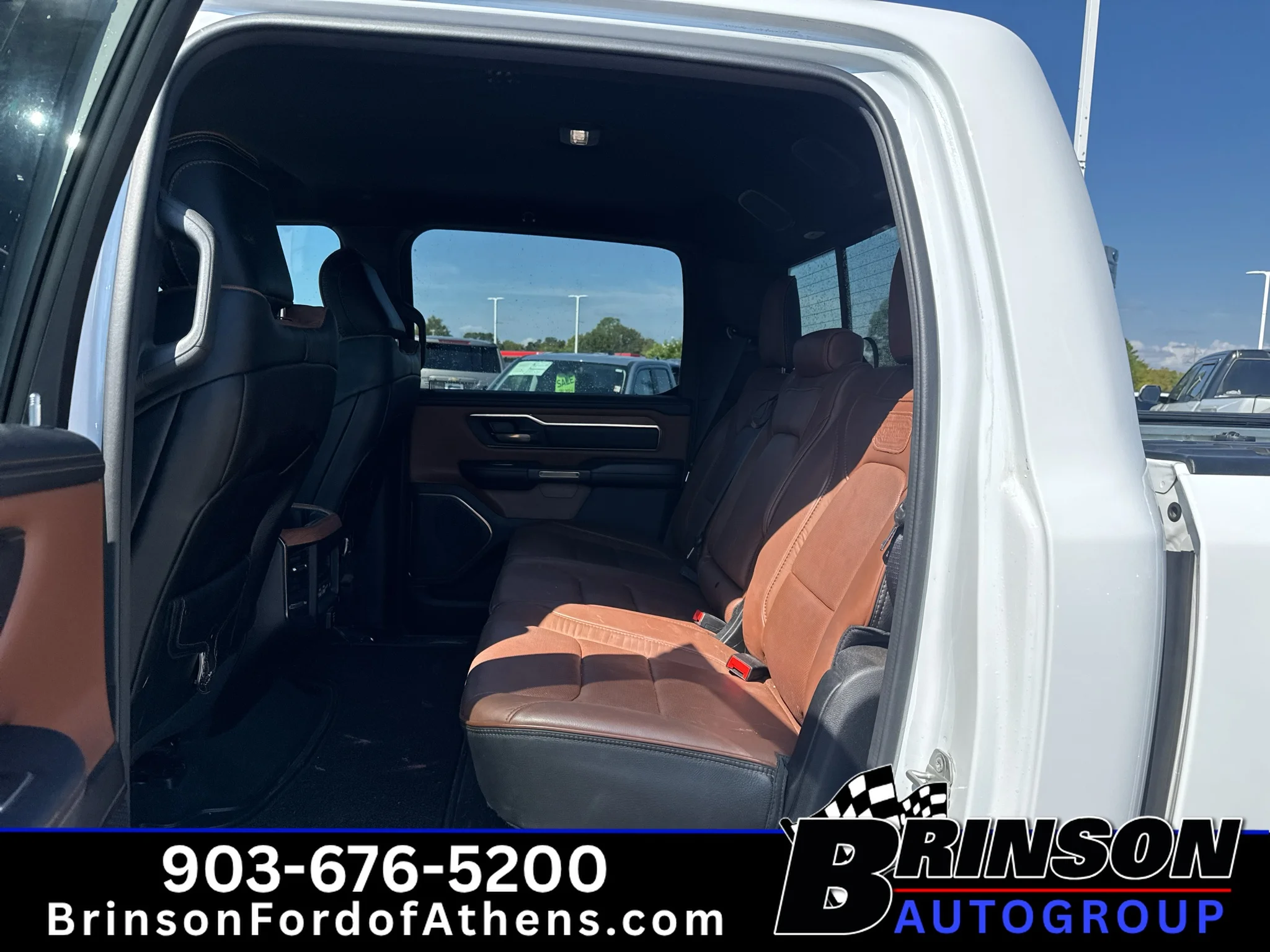 Used 2024 Bright White Clearcoat Ram Longhorn image 9