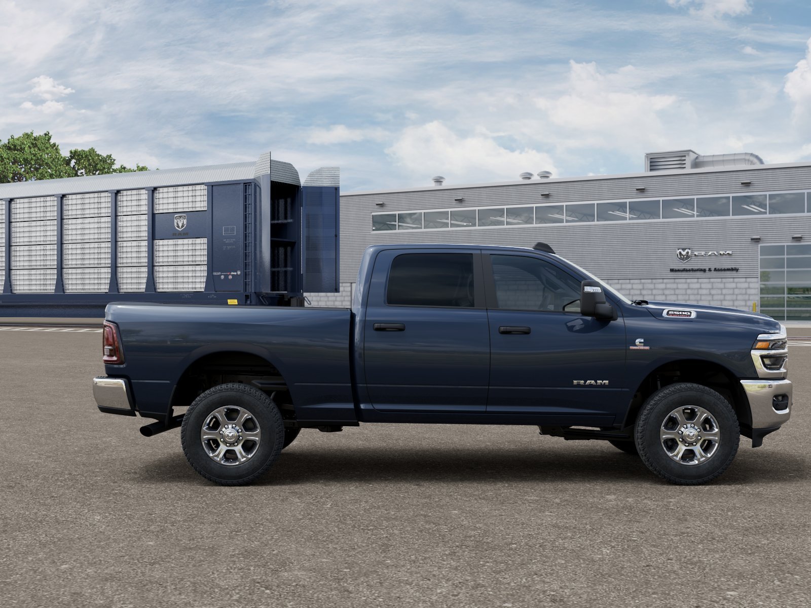 New 2026 Forged Blue Metallic Exterior Paint RAM BIG HORN image 12