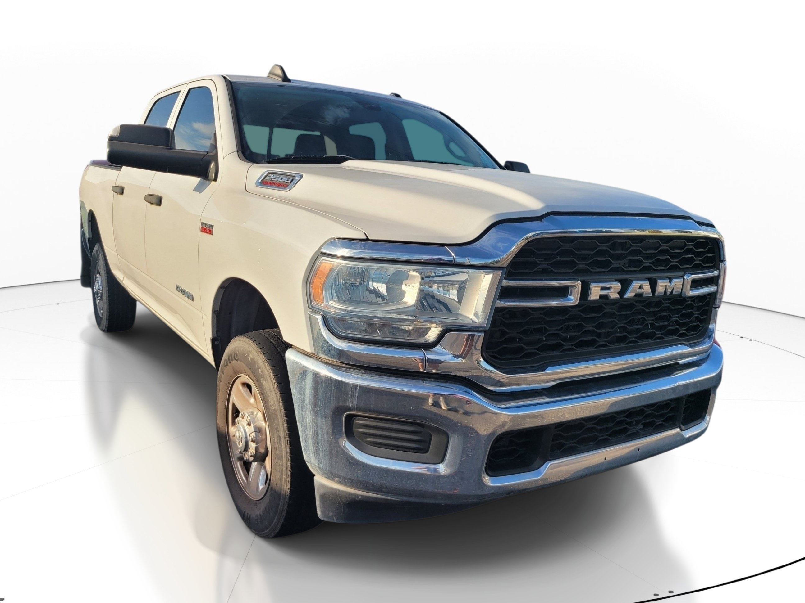 Used 2020 Bright White Clearcoat Ram Tradesman image 1