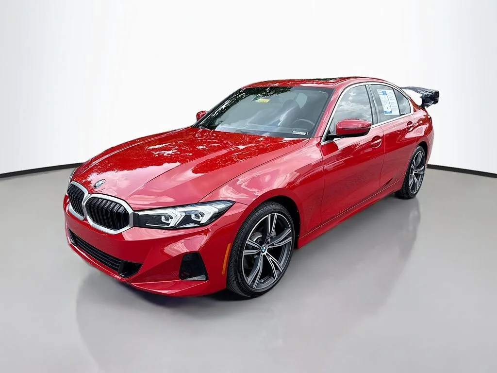 Used 2024 Melbourne Red Metallic BMW 330i image 3