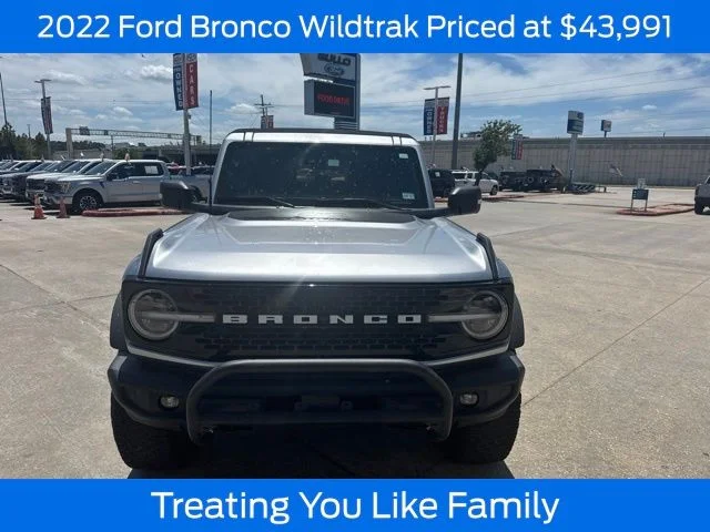 Certified Used 2022 Iconic Silver Metallic Ford Wildtrak image 1