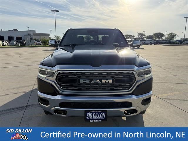 Used 2022 Diamond Black Crystal Pearlcoat Ram Limited image 4