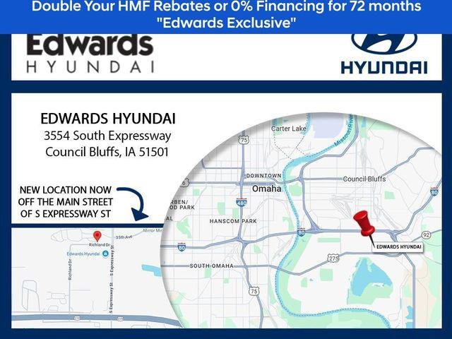 New 2026 Black Hyundai SEL AWD image 3