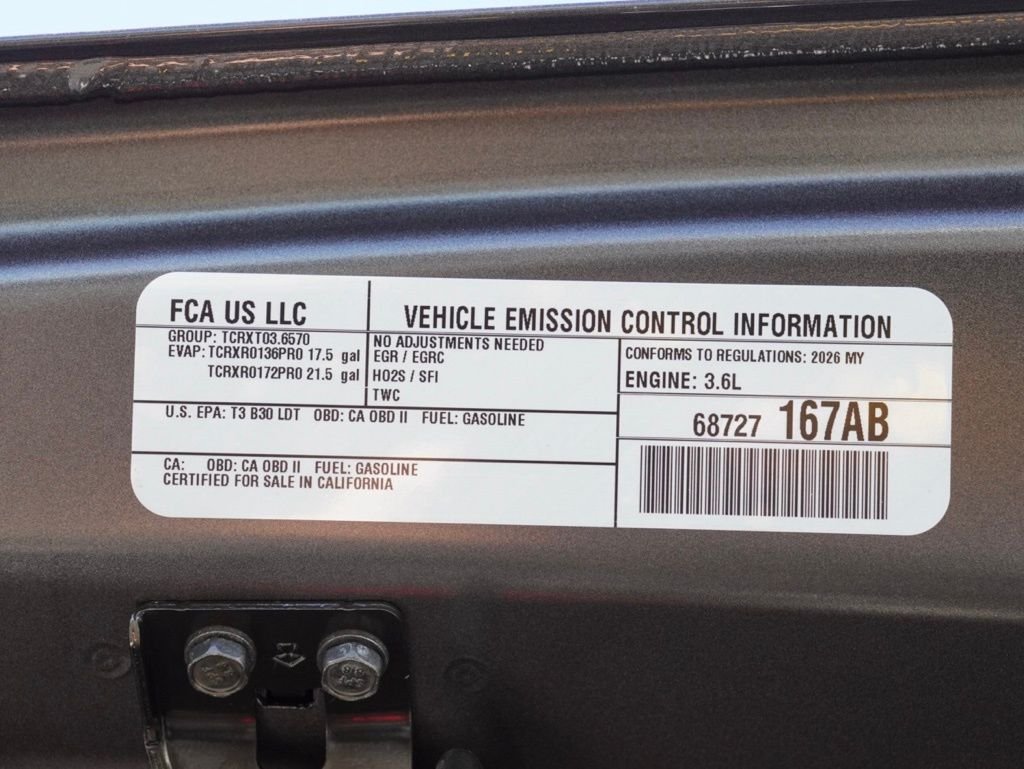 New 2026 Granite Crystal Metallic Clear-Coat Exterior Paint Jeep Sport S image 29