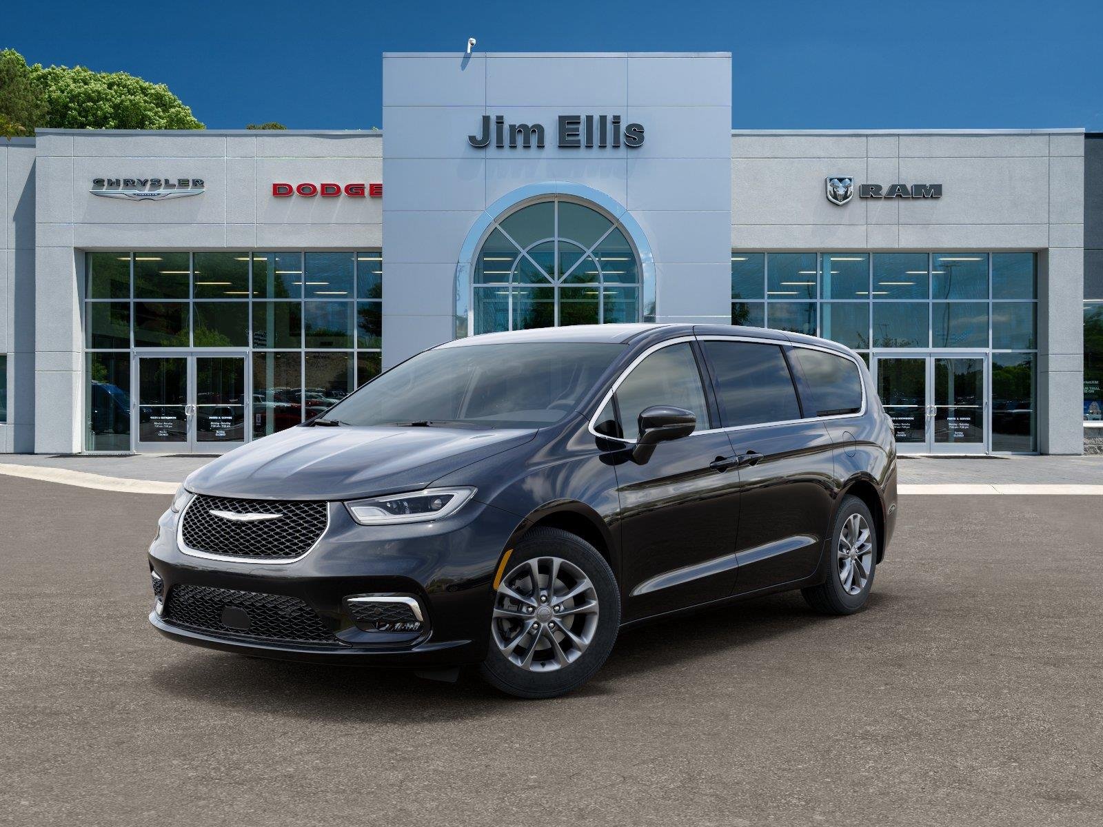 New 2026 Diamond Black Crystal Pearl-Coat Exterior Paint Chrysler Select image 1