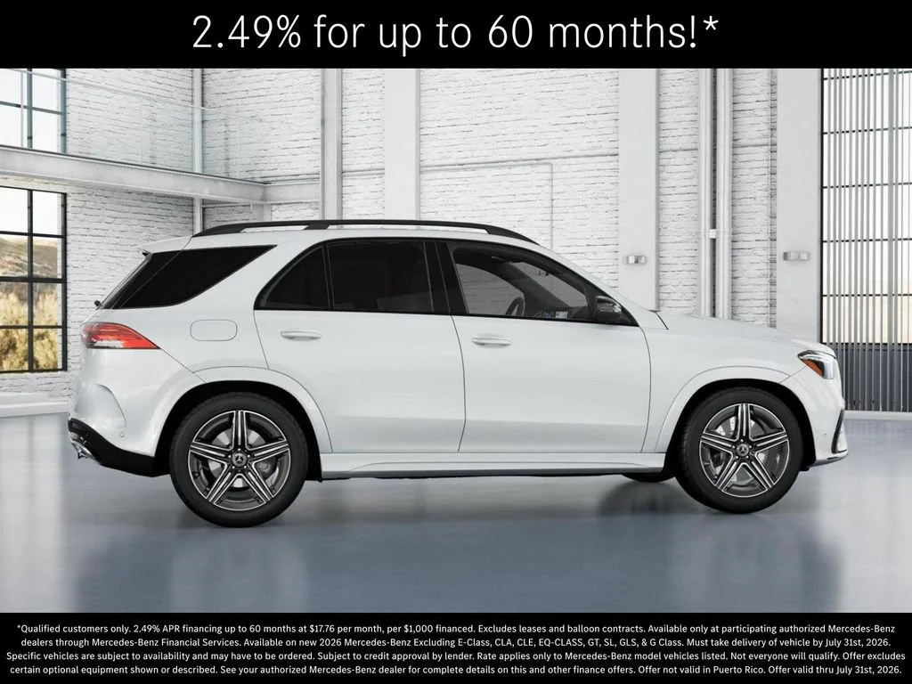 New 2026 MANUFAKTUR Moonlight White Metallic Mercedes-Benz GLE 450 image 59