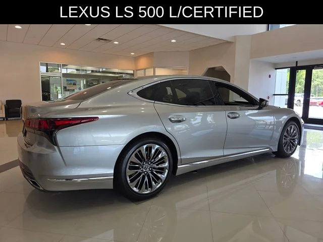 Certified Used 2023 Silver Lexus 500 image 3