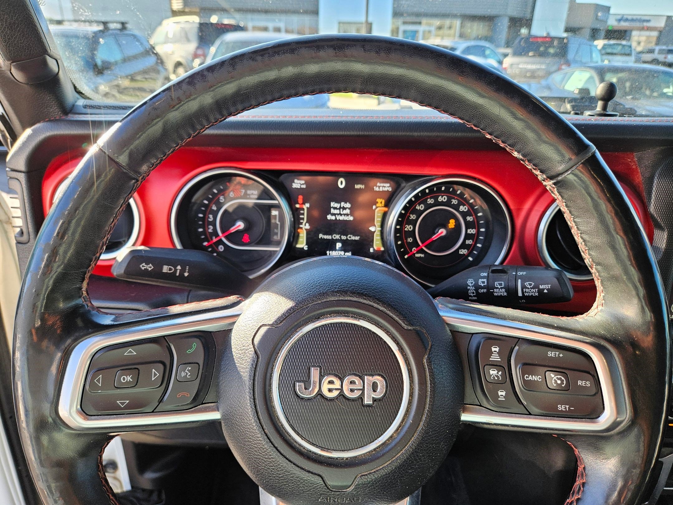 Used 2019 Bright White Clearcoat Jeep Rubicon image 20