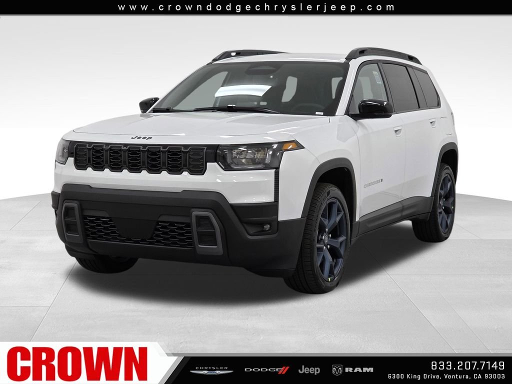 New 2026 Bright White Clear-Coat Exterior Paint Jeep  image 1