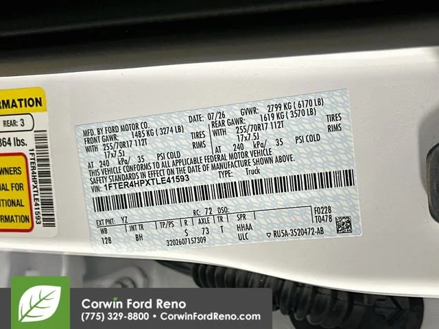 New 2026 Oxford White Ford XLT image 33