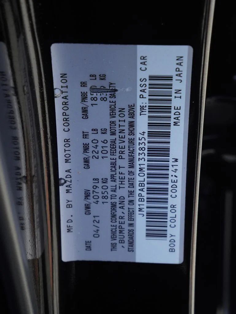 Certified Used 2021 Black Mazda Select image 38