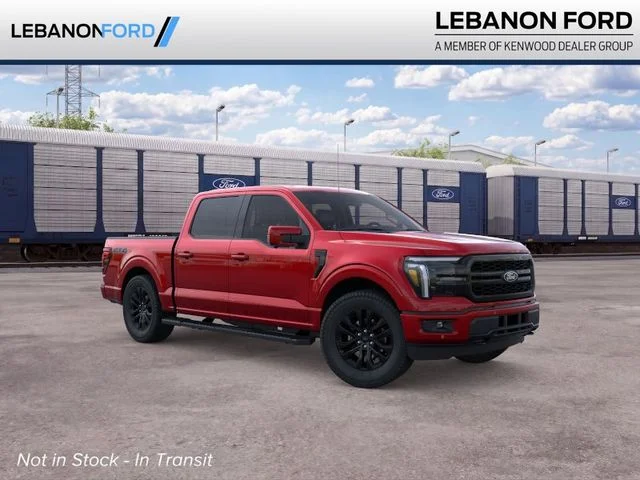 New 2026 Red Ford Lariat image 1