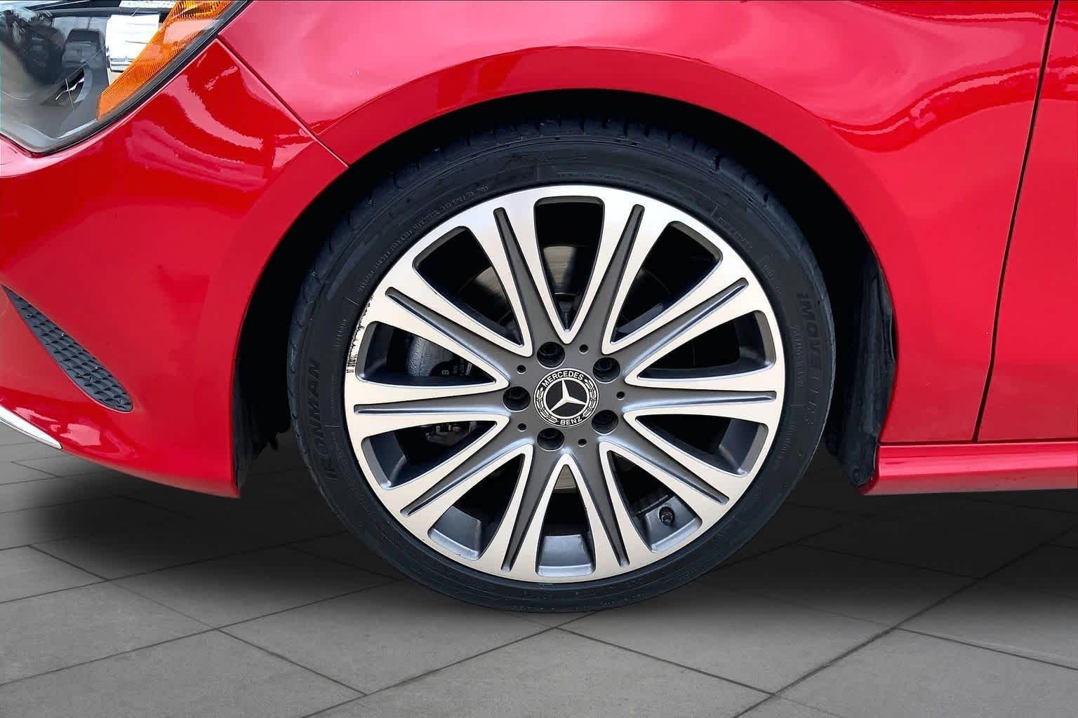 Used 2018 Jupiter Red Mercedes-Benz CLA 250 image 10