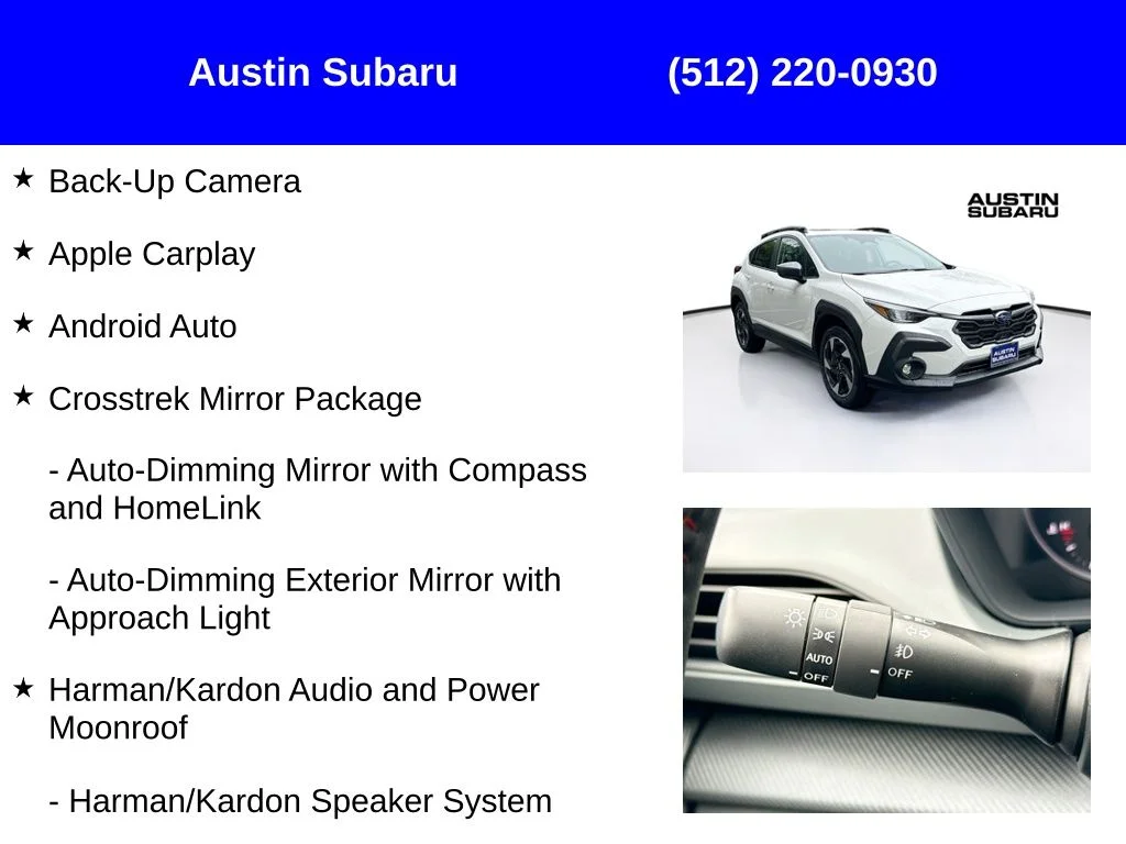 New 2026 White Subaru Limited image 9