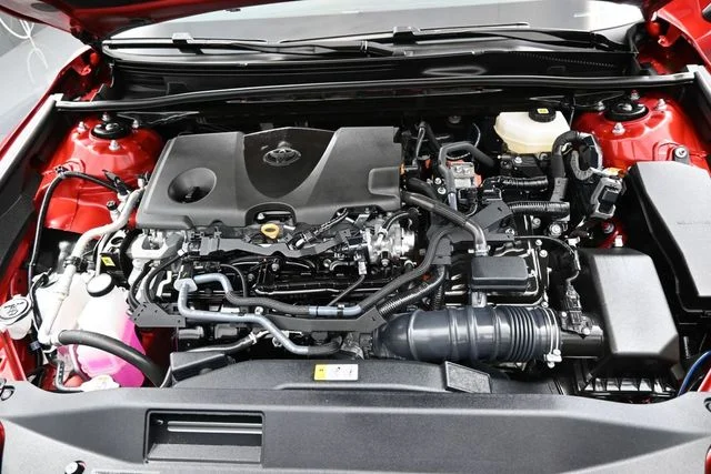 Used 2025 Red Toyota LE image 28