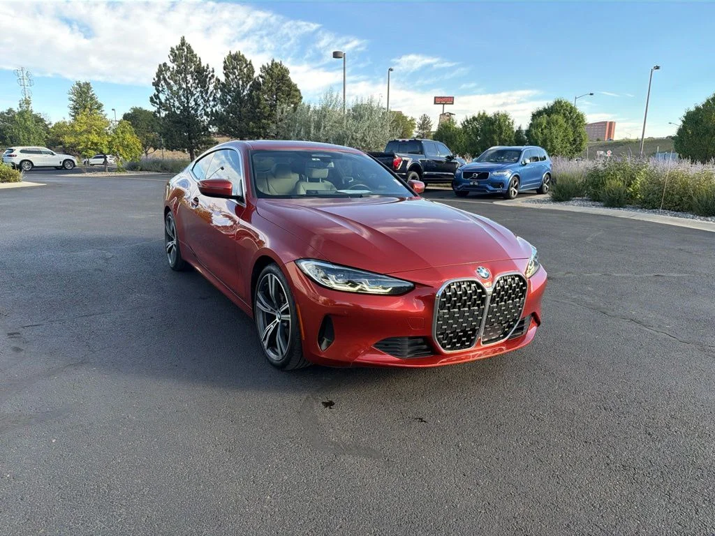 Used 2024 Sunset Orange Metallic BMW 430i xDrive image 8