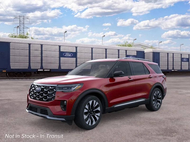 New 2026 Rapid Red Metallic Tinted Clearcoat Ford Platinum™ image 1