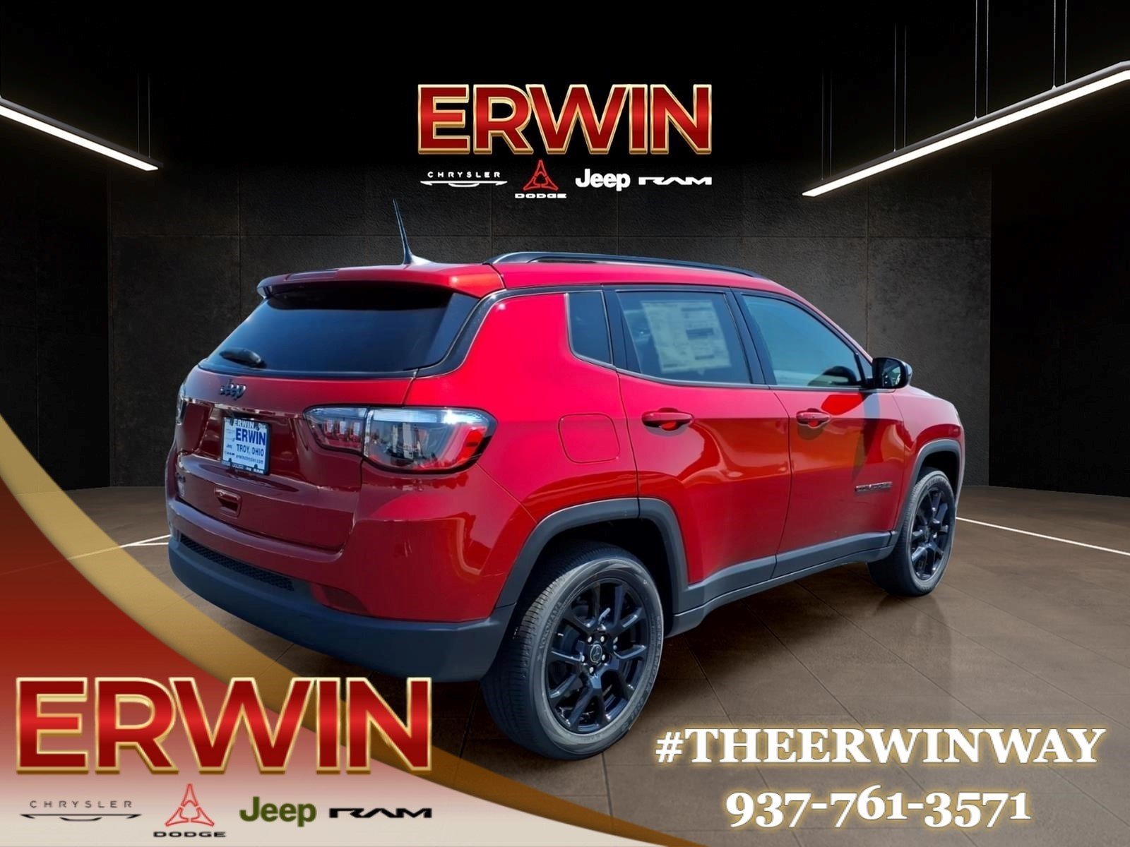 New 2026 Red Hot Pearl-Coat Exterior Paint Jeep Latitude image 5
