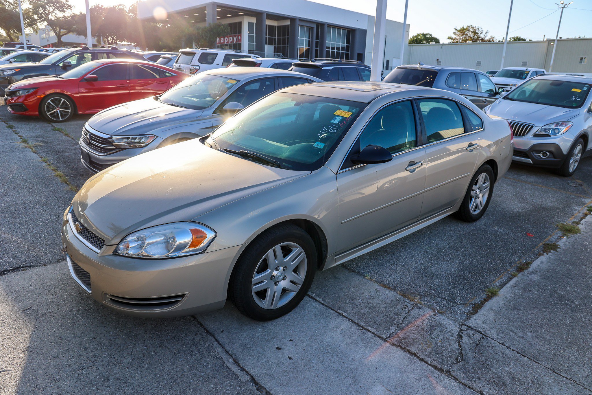 Used 2012 Gold Mist Metallic Chevrolet LT Fleet image 2