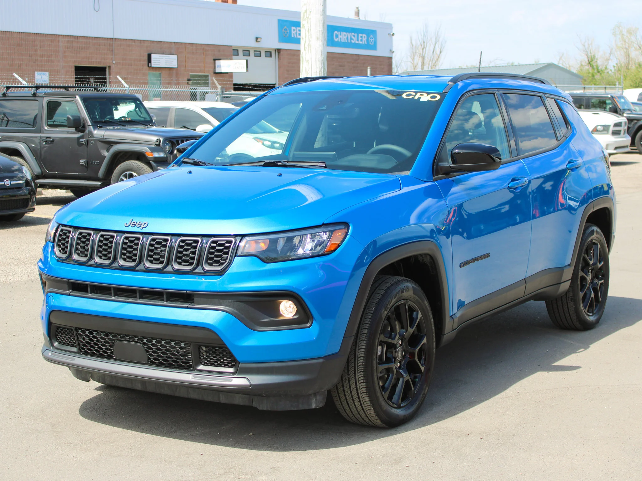 Certified Used 2025 Blue Jeep Altitude * Heated Seats, Navigation, Backup Camera, No Accidents, Apple CarPlay image 12