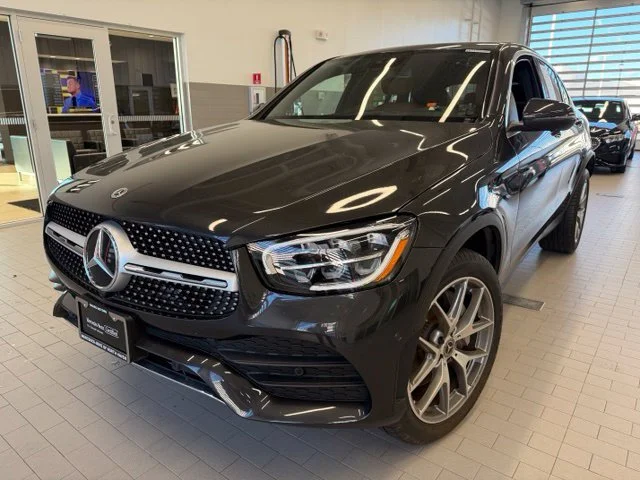 Certified Used 2023 Gray Mercedes-Benz GLC 300 Coupe image 1
