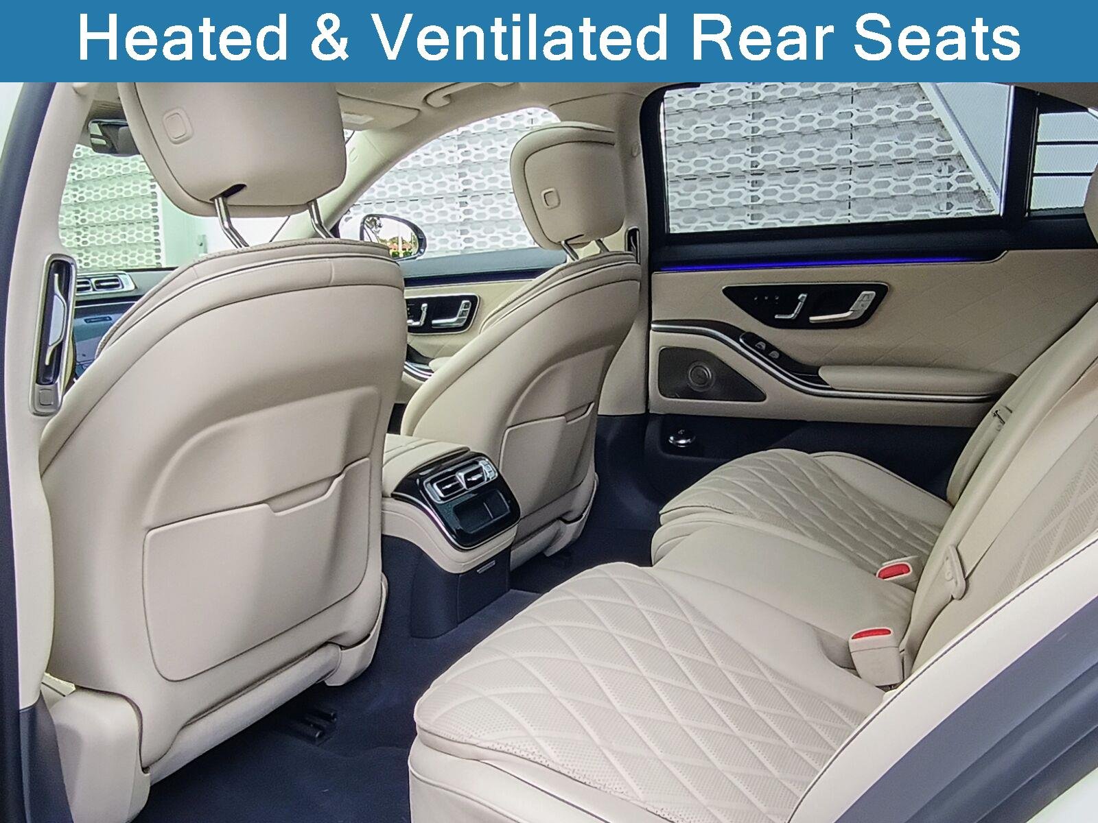 Used 2021 designo Diamond White Mercedes-Benz S 580 image 5
