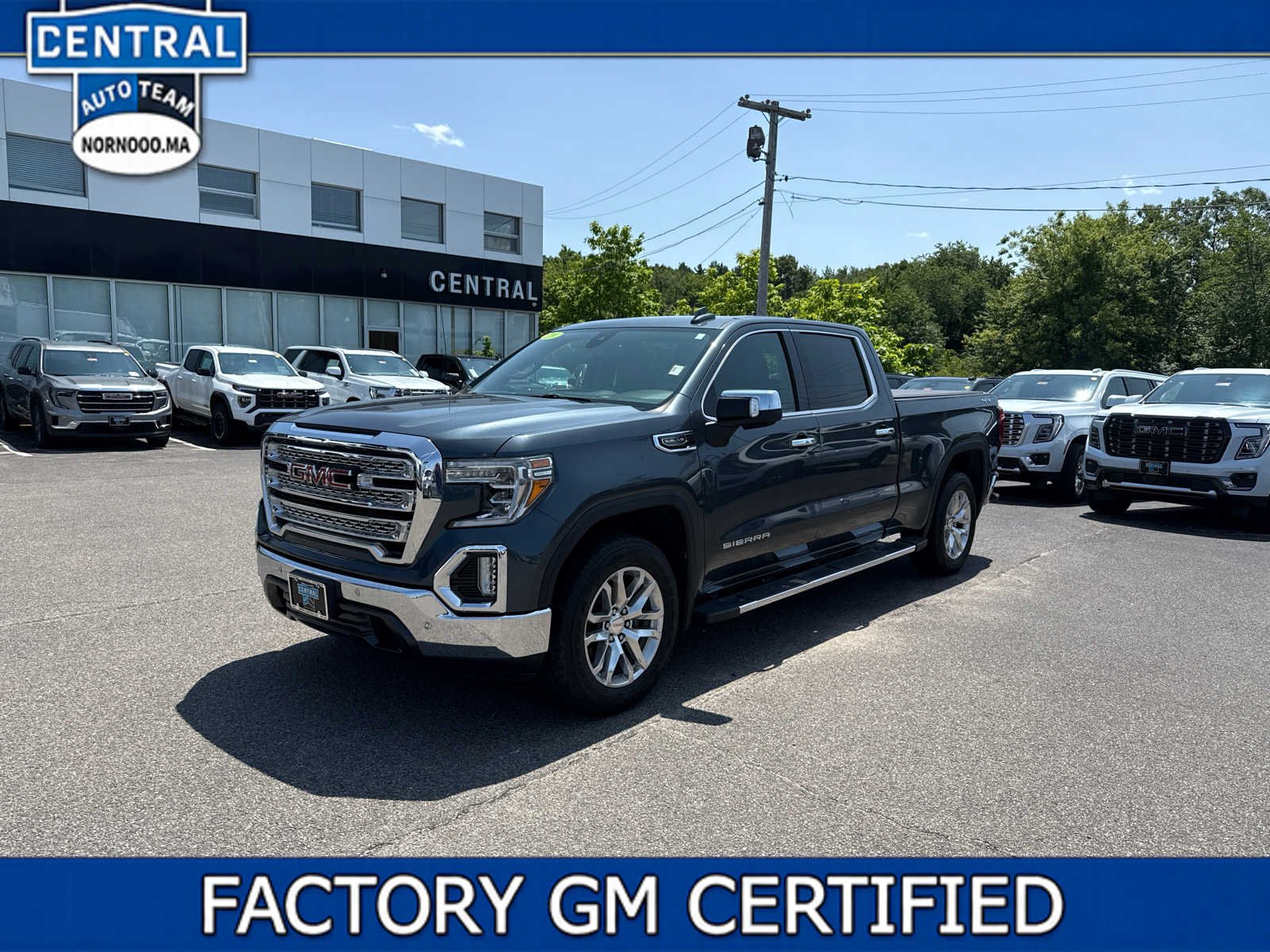 Used 2019 DARK SKY METALLIC GMC SLT image 1