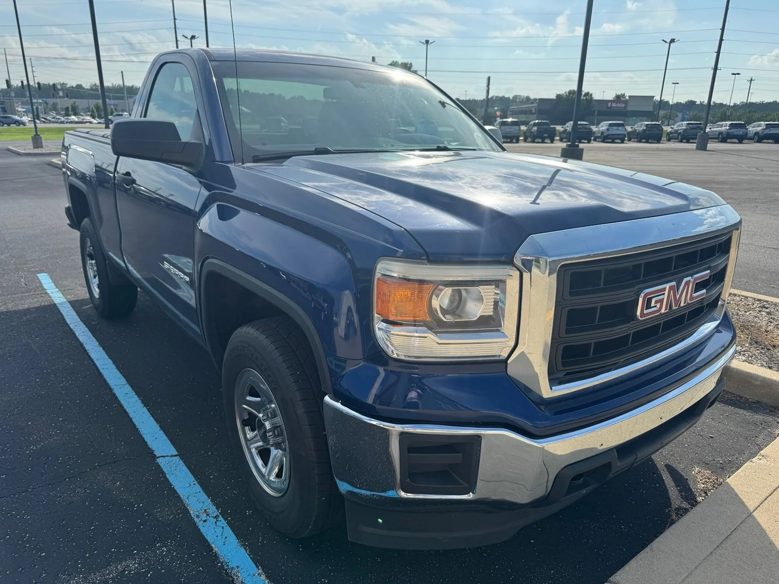 Used 2014 Blue GMC Base image 1