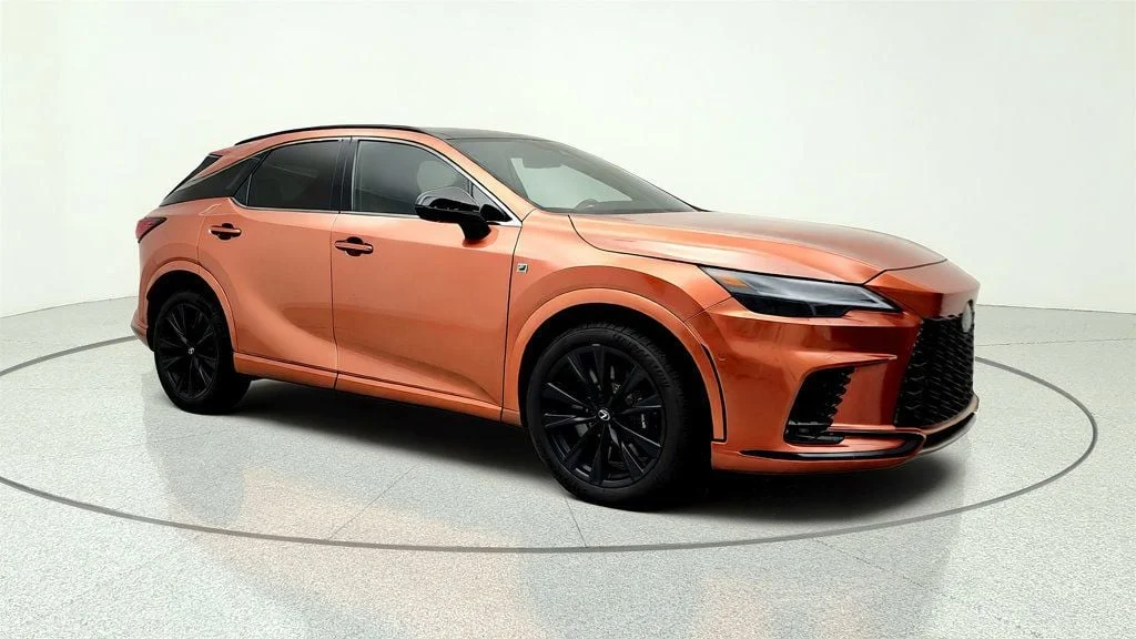 Used 2025 Copper Crest Lexus RX 500h F SPORT Performance AWD w/ Convenience Pkg image 3