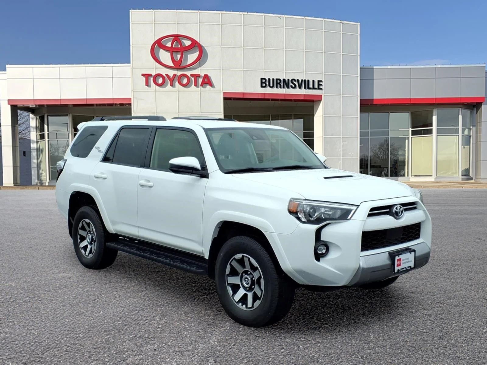 Certified Used 2022 White Toyota TRD Off-Road image 1