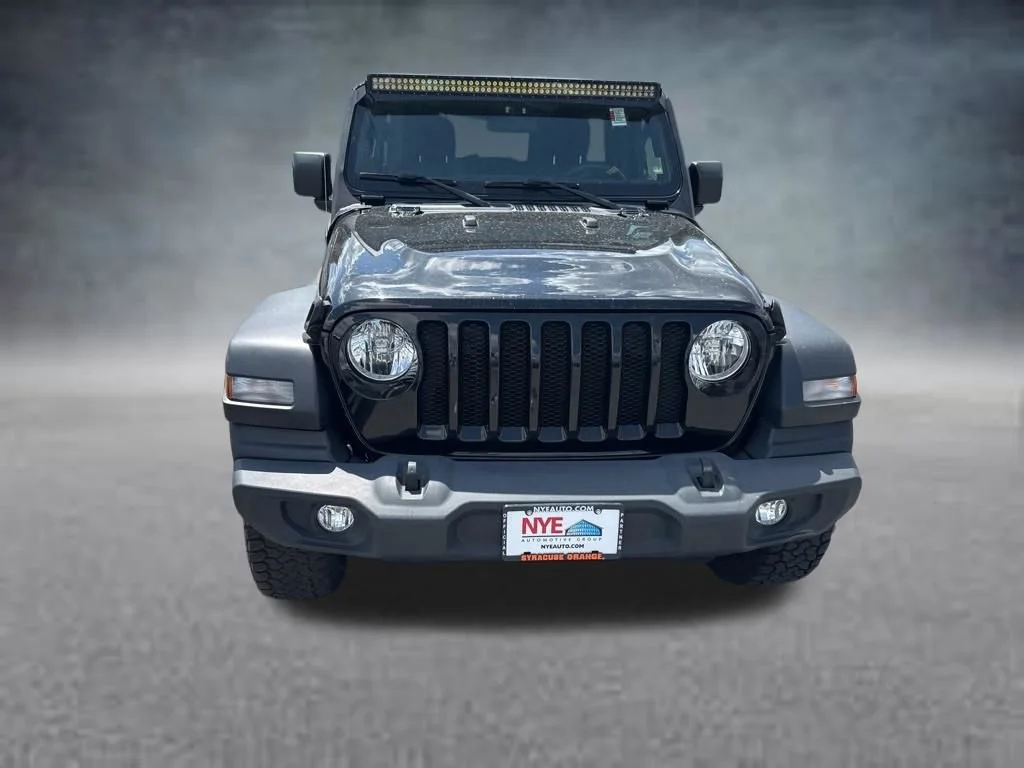 Used 2021 Black Clearcoat Jeep Unlimited Sport S image 9