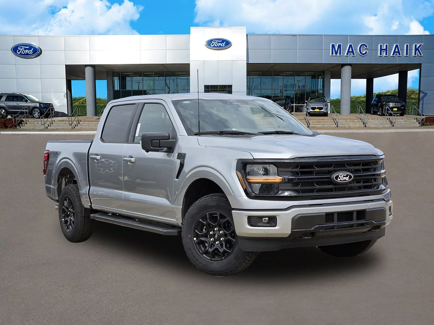 New 2026 Iconic Silver Metallic Ford XLT image 1