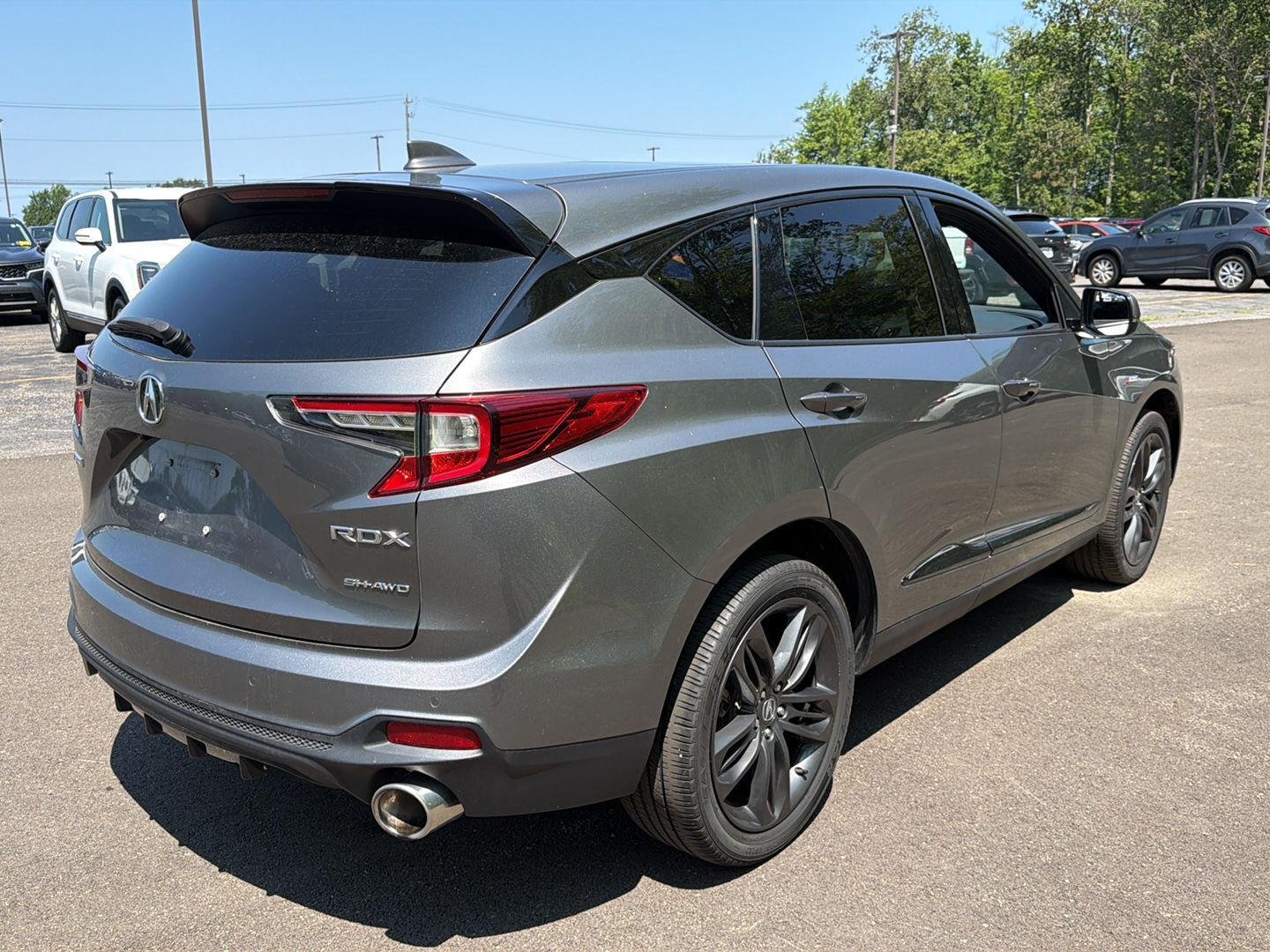Used 2023 Liquid Carbon Metallic Acura SH-AWD w/A-SPEC image 8