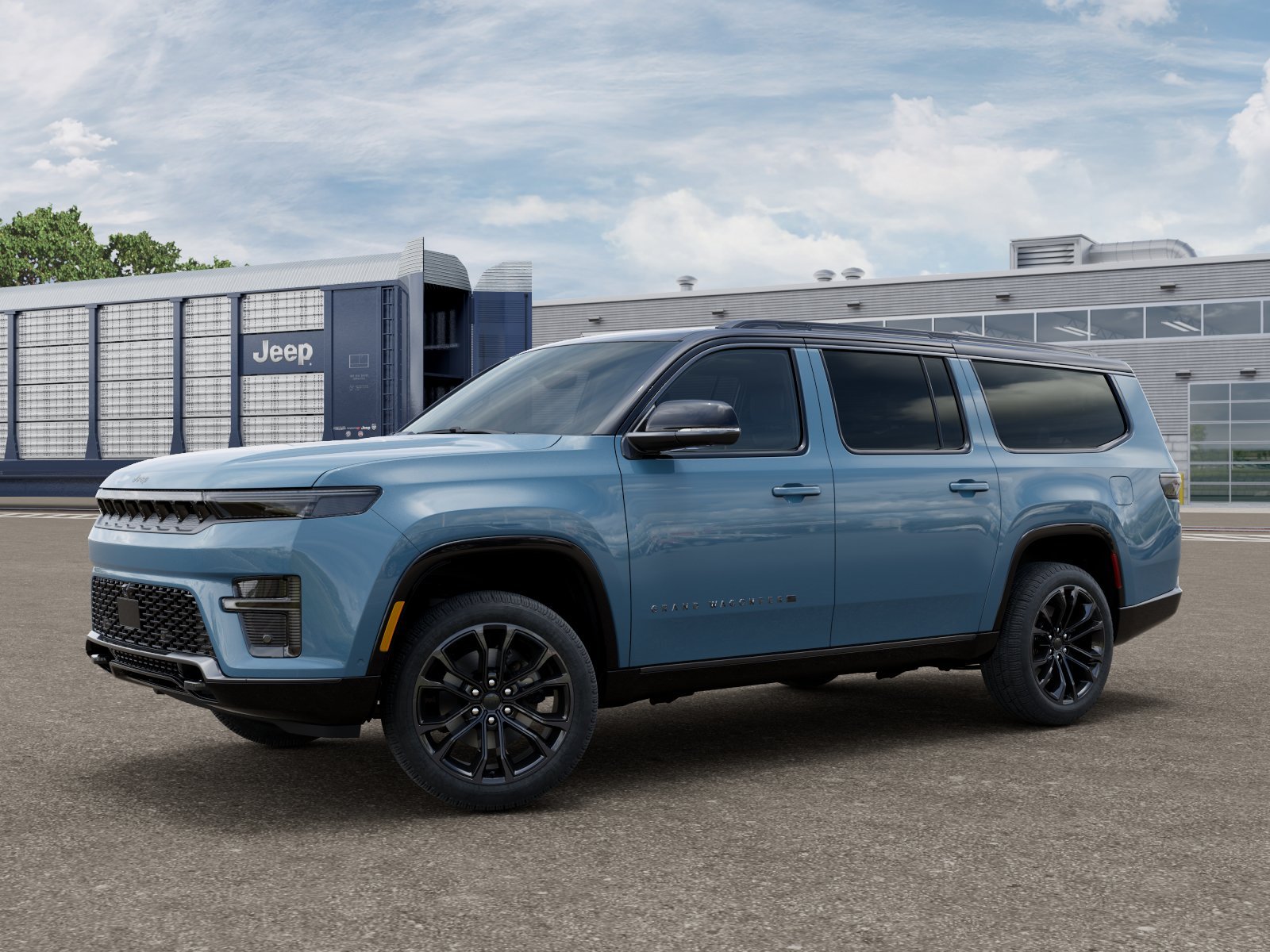 New 2026 Steel Blue Jeep Grand Wagoneer image 16