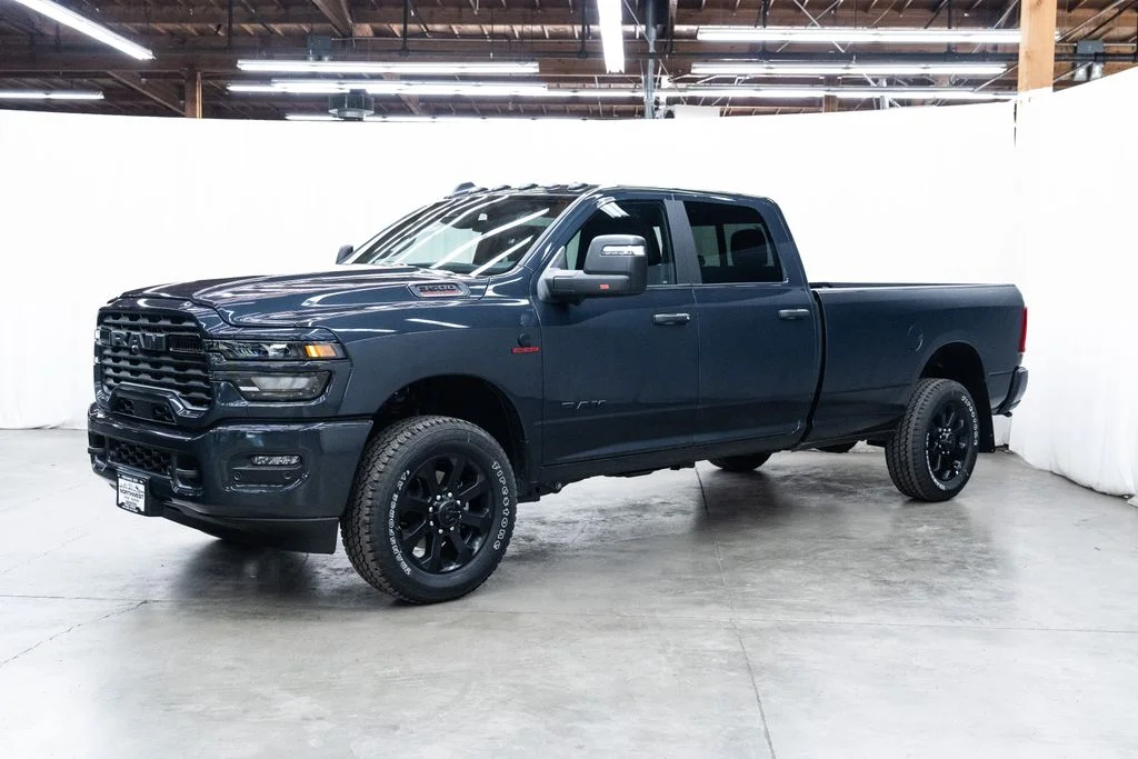 New 2026 Forged Blue Metallic Exterior Paint RAM Big Horn image 3