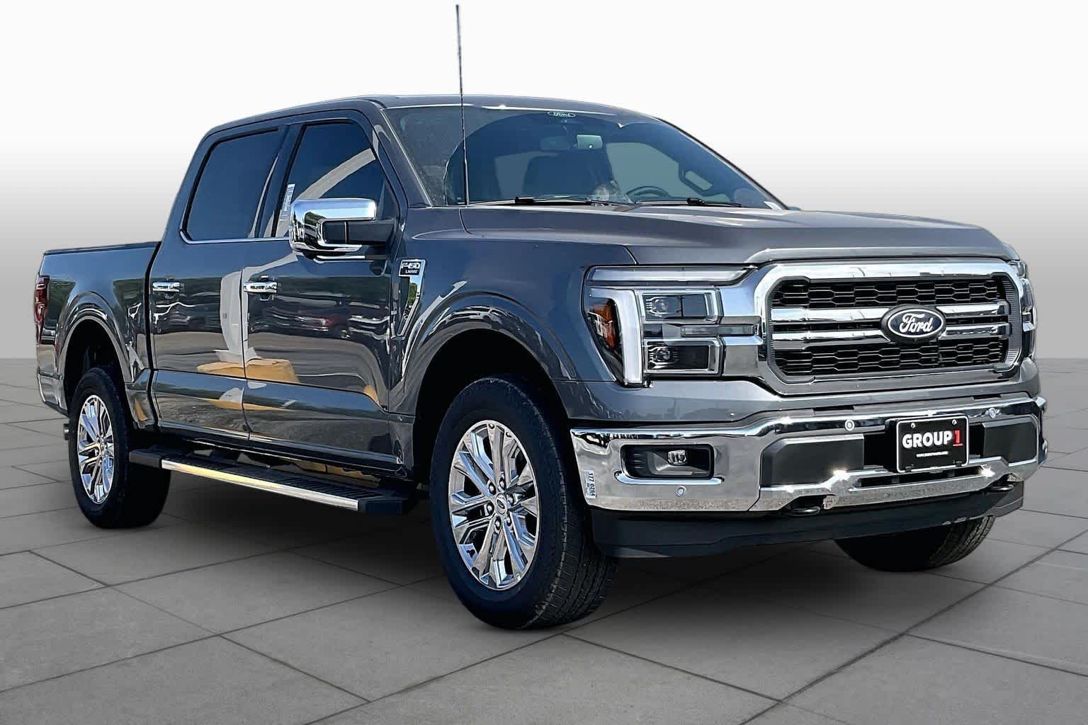 New 2026 Carbonized Gray Metallic Ford Lariat® image 2