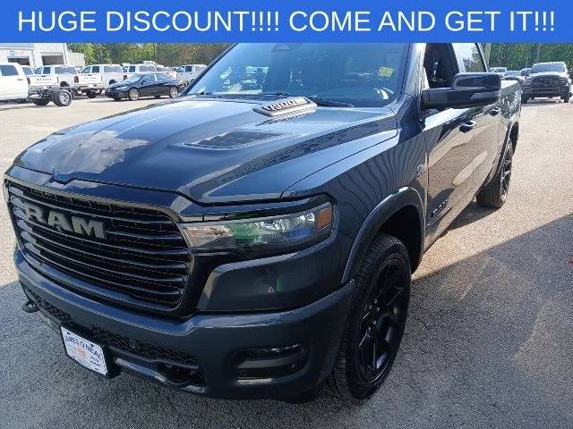 New 2026 Forged Blue Metallic Exterior Paint RAM Laramie image 13