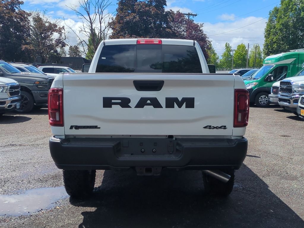 New 2026 Bright White Clear-Coat Exterior Paint RAM Rebel image 6
