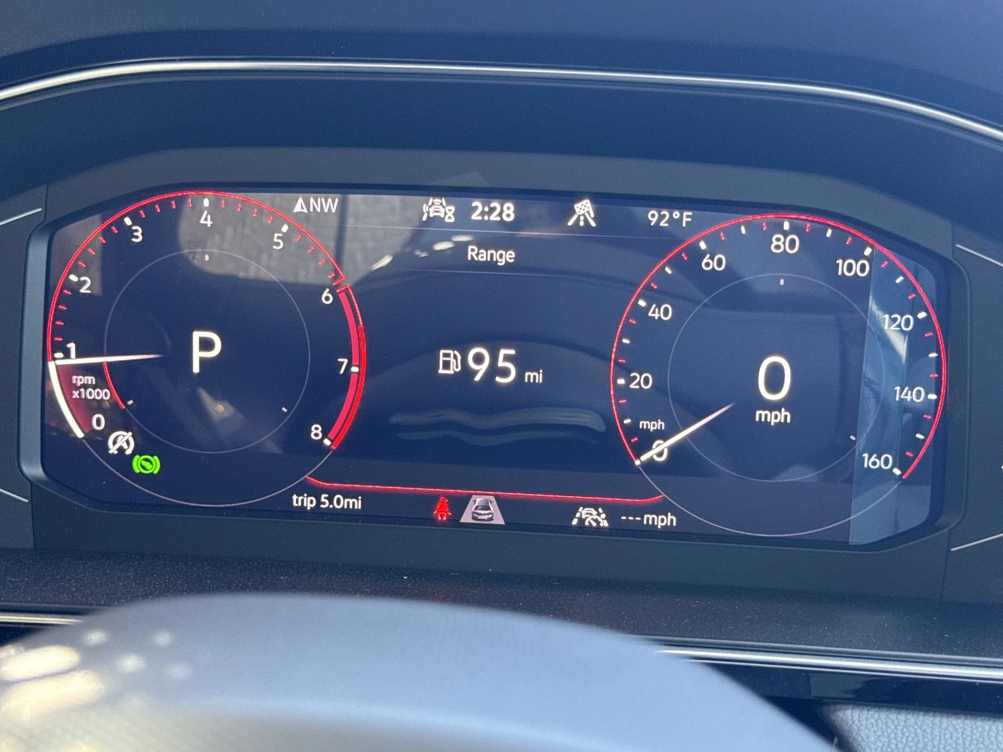 New 2026 Monterey Blue Pearl Volkswagen SEL image 21