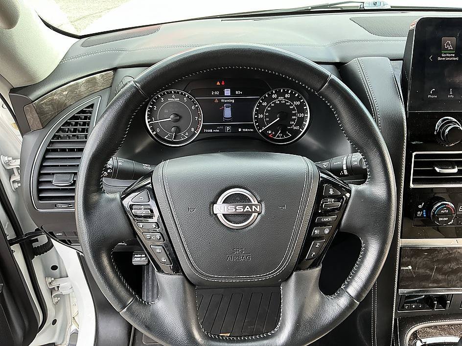 Used 2023 Aspen White Tricoat Nissan Platinum image 14